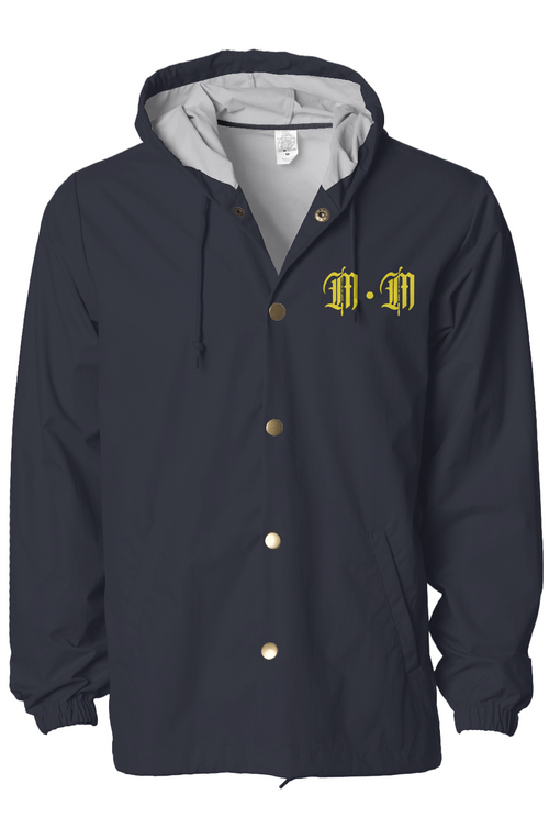 Water Resistant Hooded Windbreaker